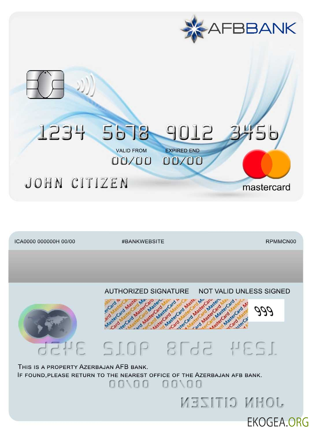 Azerbaïdjan, banque AFB, mastercard